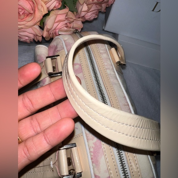 💯Authentic CHRISTIAN DIOR Top Handle Bag Floral Vintage - Picture 12 of 16